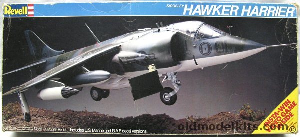 Revell 1/32 Siddeley Hawker Harrier - RAF or US Marines, 4718 plastic model kit